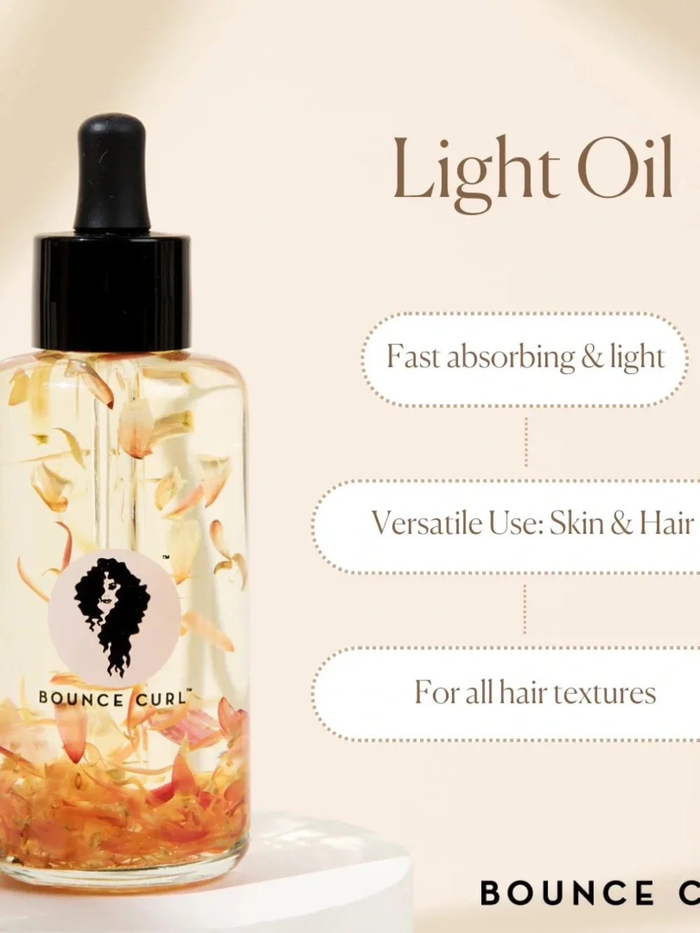 Bounce Curl Hair Oil + Edge Lift Brush + WET Brush - Picture 3 of 5